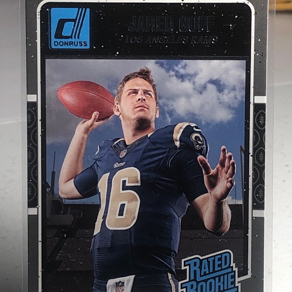 Jared Goff rated rookie card